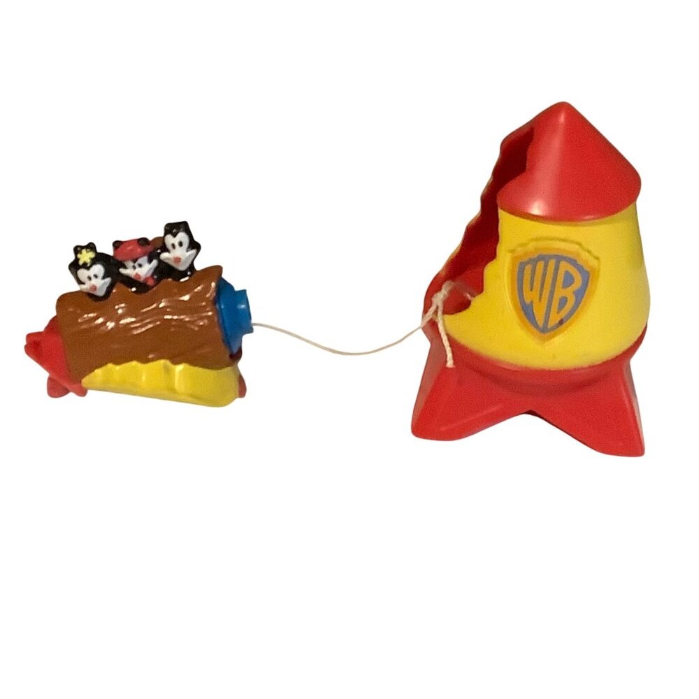 Vintage 1994 Warner Bros Animaniacs Plastic‎ Rocket Ship Toy